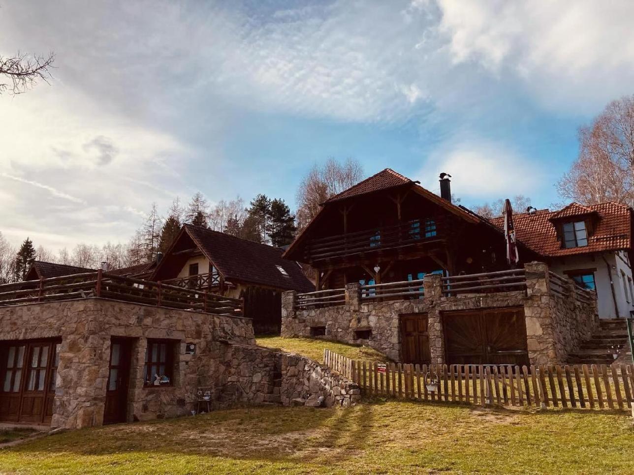 Apartmany Srub Jenisov Horní Planá Eksteriør bilde