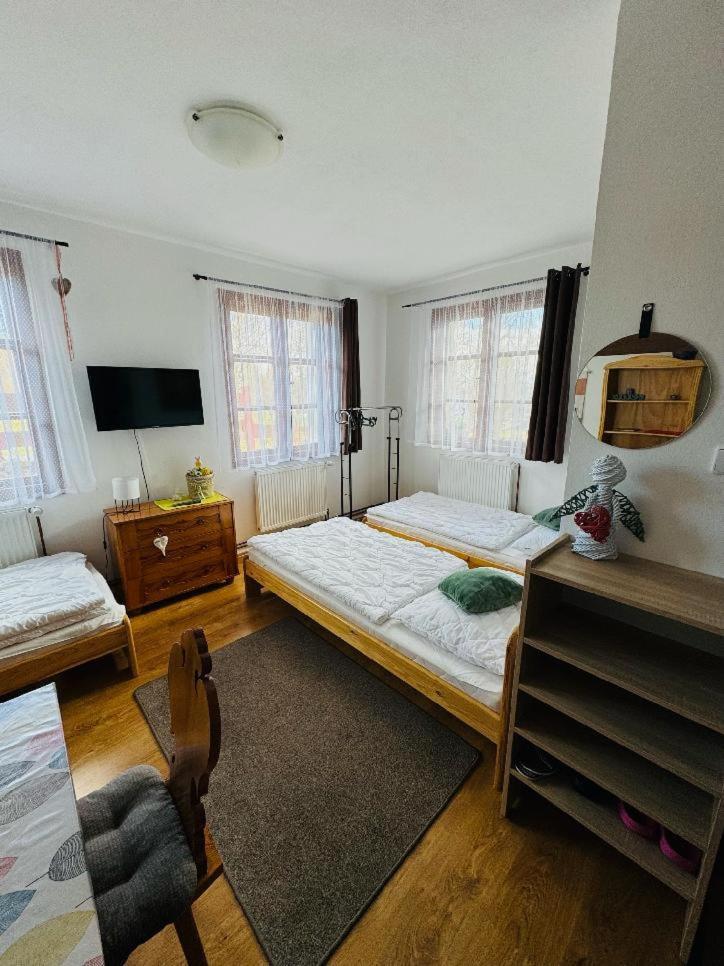 Apartmany Srub Jenisov Horní Planá Eksteriør bilde